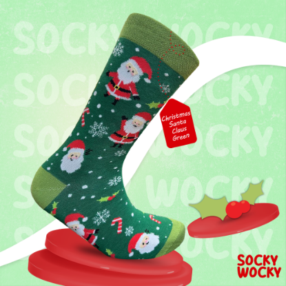 Bild von Christmas Santa Claus / Green