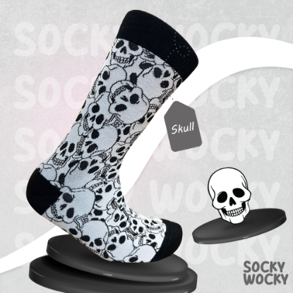 Bild von Skull Black / White