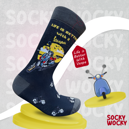 Bild von Life is Better With Vespa