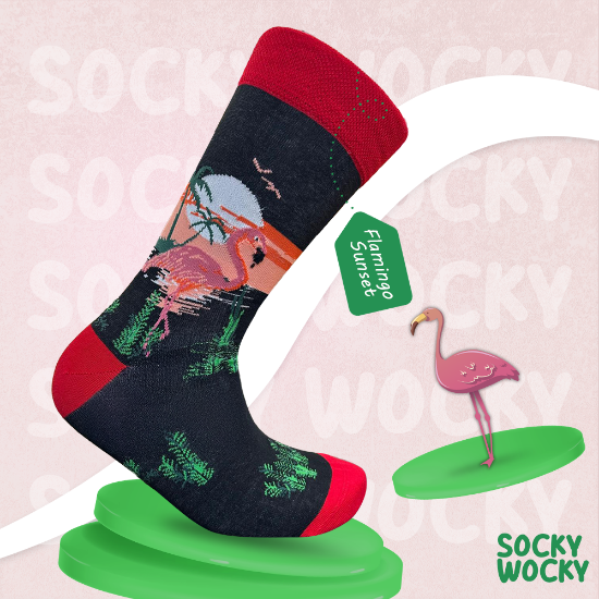 Bild von Flamingo Sunset