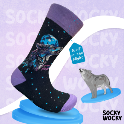 Bild von Wolf in the Night