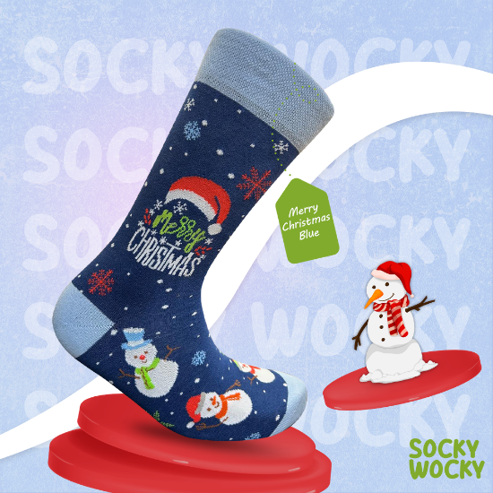 Bild von Merry Christmas Blue